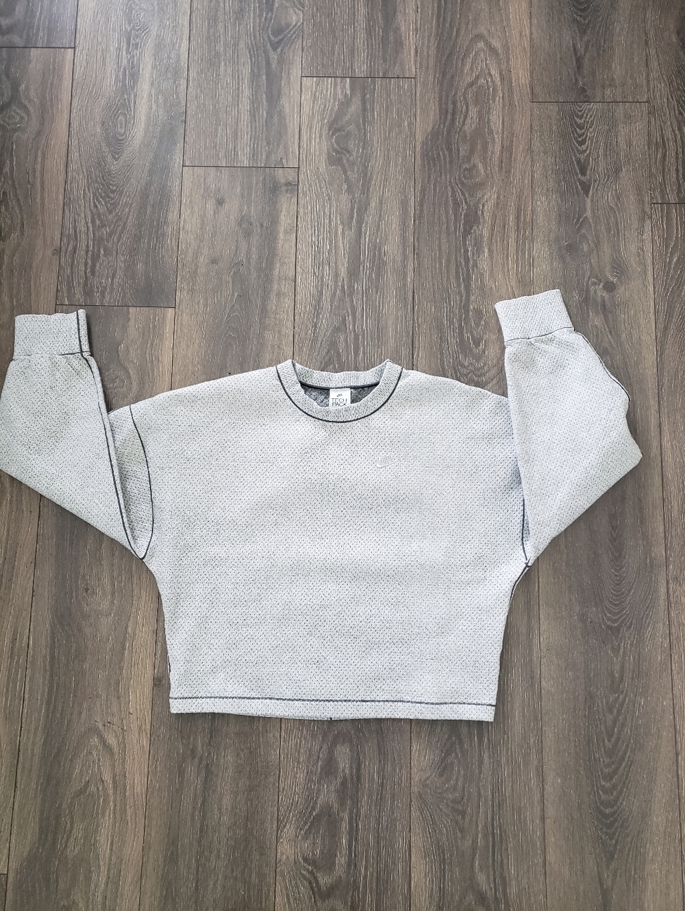 Nike Tech Pack Therma Fit ADV Long Sleeve Sweatshirt Womens Size Small Gray